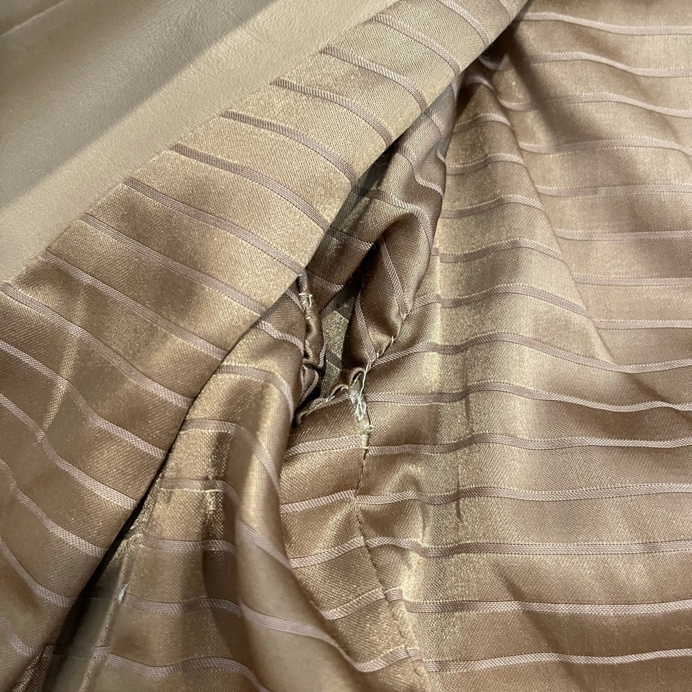 VTG Yves Saint Laurent YSL Tan Beige Leather Single Breasted Blazer Jacket • 40 - Picture 10 of 10